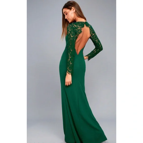lulus lace green dress Green Lace Up Dress Perfect For Wedding Guests